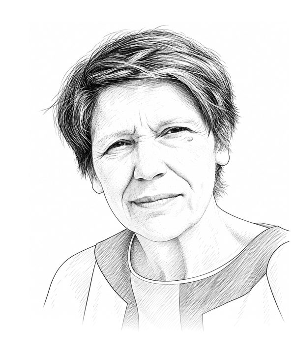 Ritratto a matita di Franca
