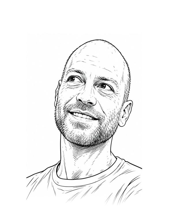 Ritratto a matita di Marco