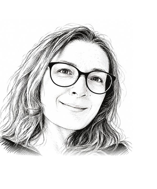 Ritratto a matita di Sandra